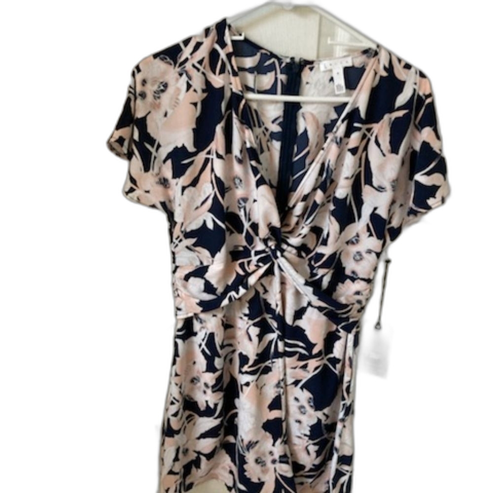 NEW Blue Floral Tunic - Size Medium